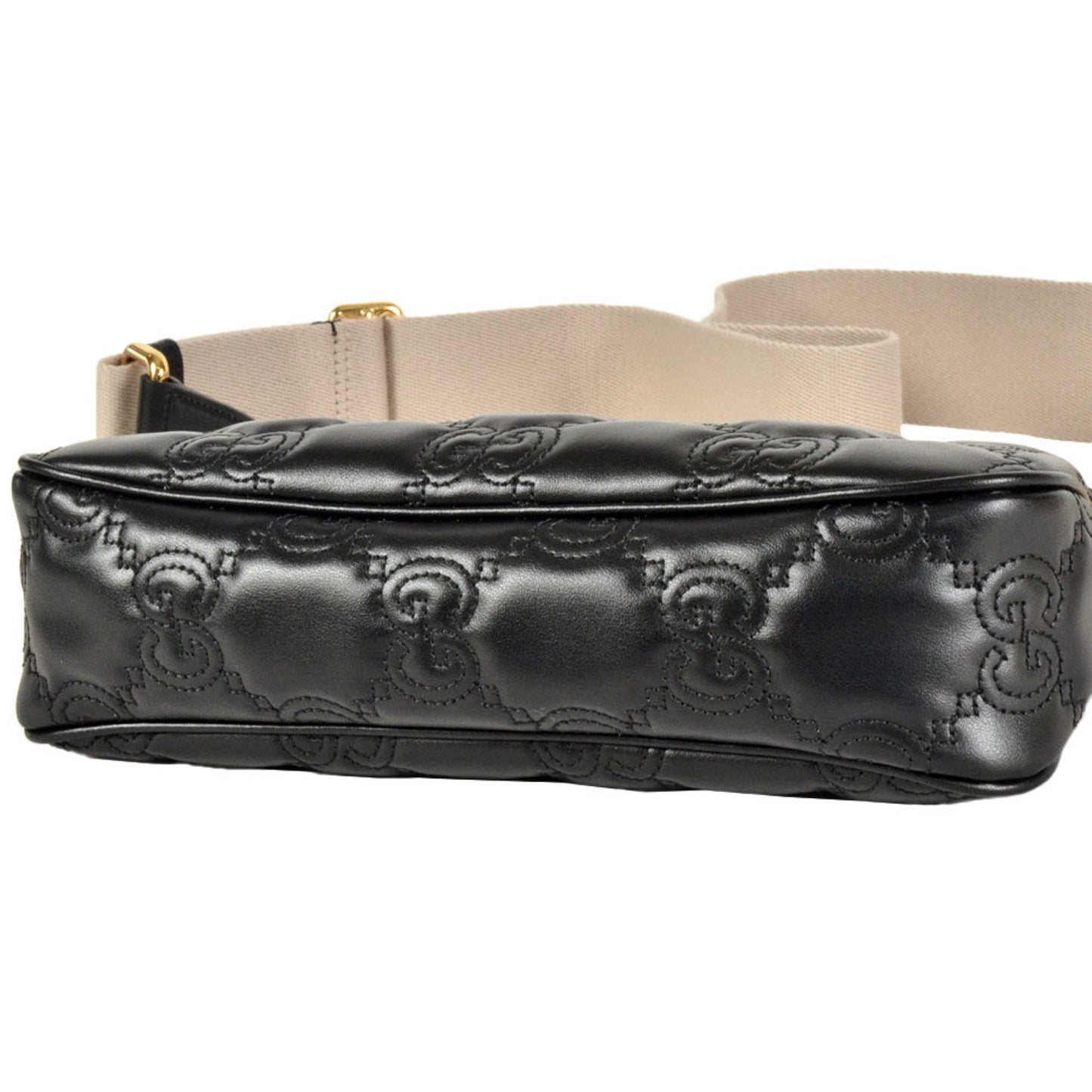 Gucci Black Leather Shoulder Bag