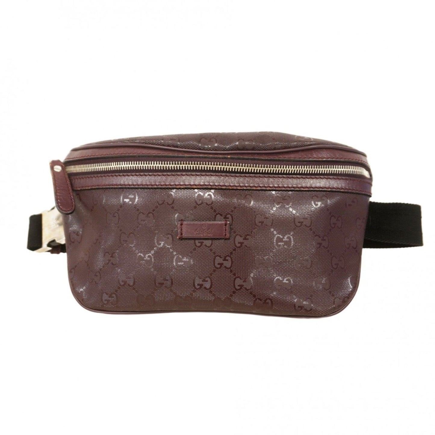 Gucci Bordeaux Pvc Sling Bag