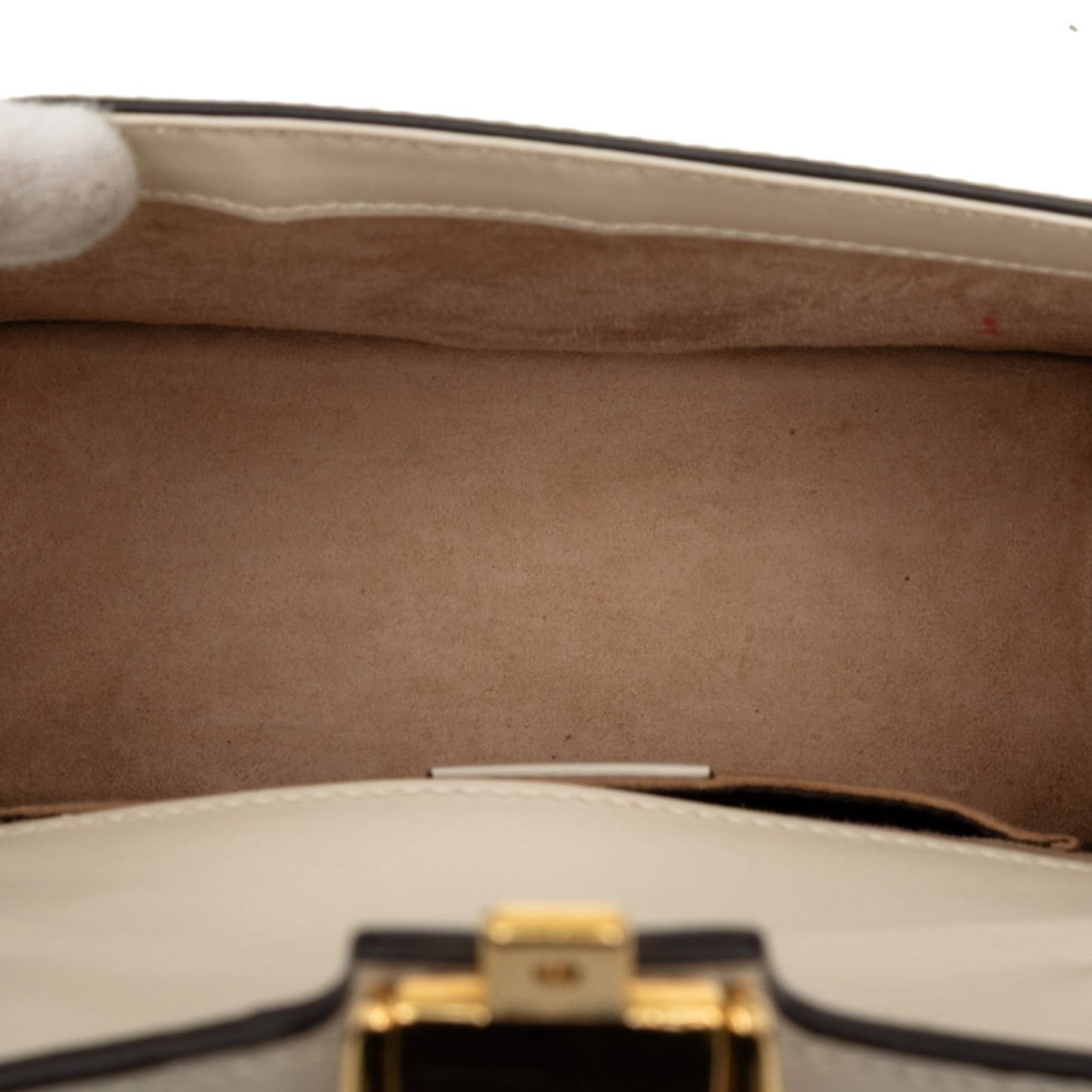 Gucci White Leather Handbag Shoulder Bag