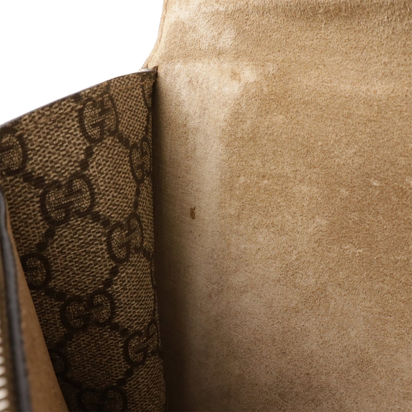 Gucci Beige Gg Supreme Shoulder Bag
