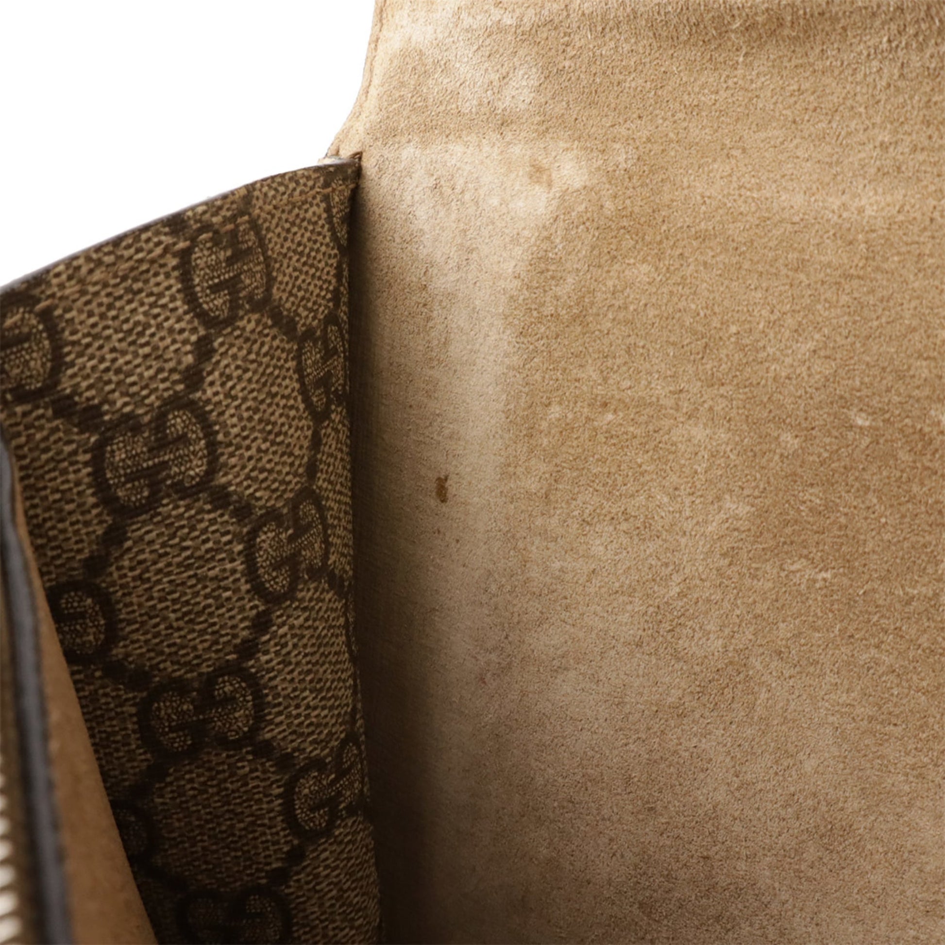 Gucci Beige Gg Supreme Shoulder Bag