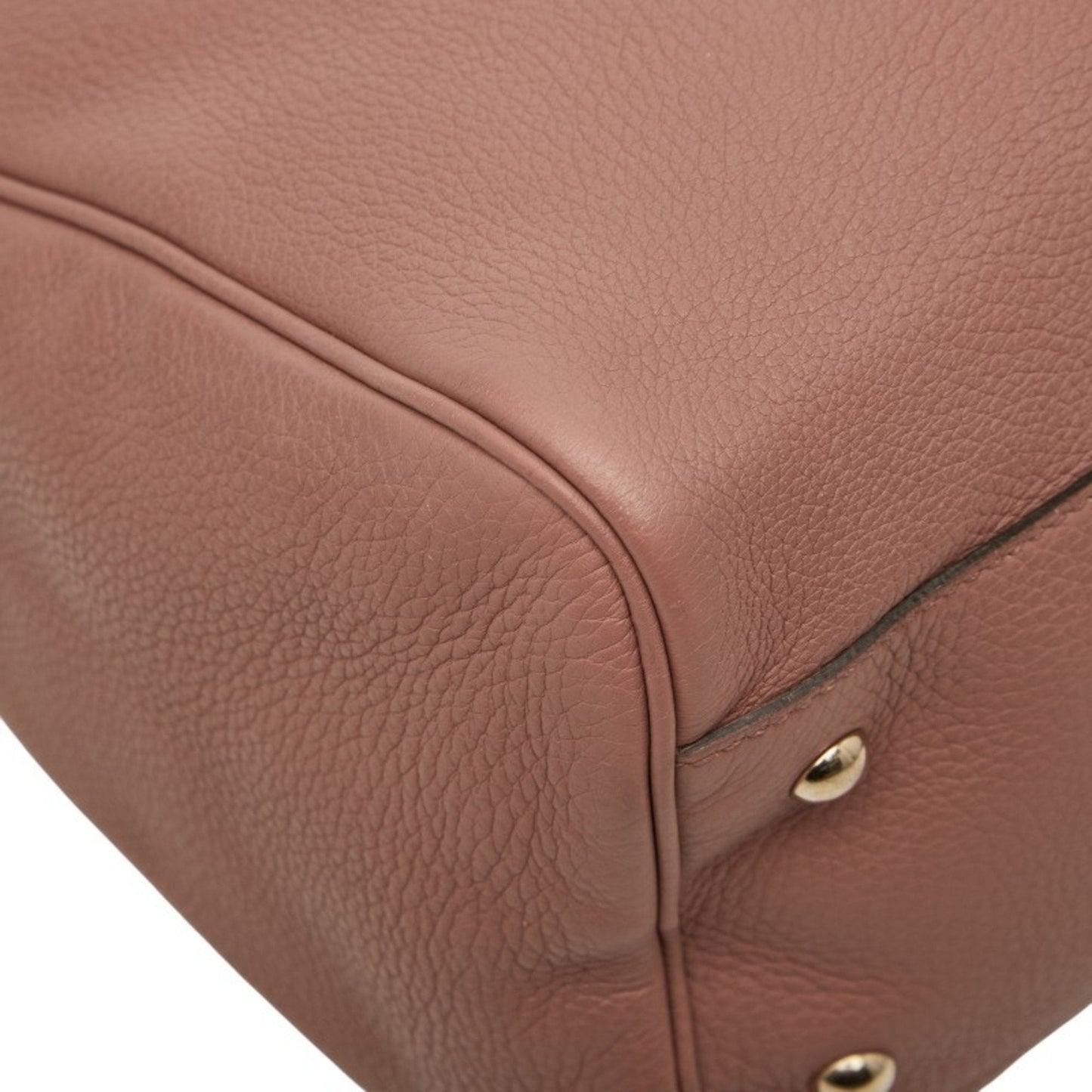Gucci Pink Leather Handbag Shoulder Bag