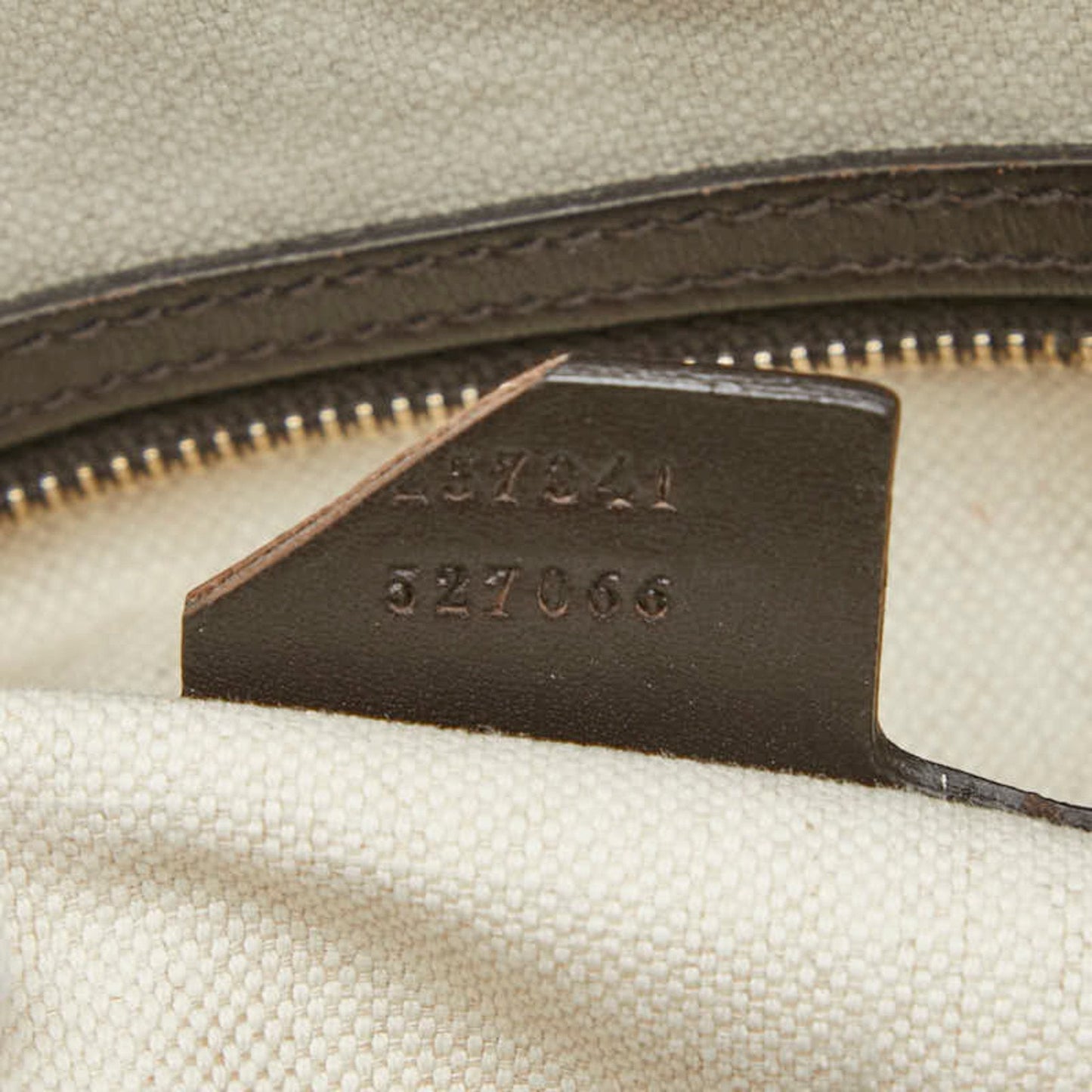 Gucci Beige Multi-Color Canvas Leather Handbag Shoulder Bag