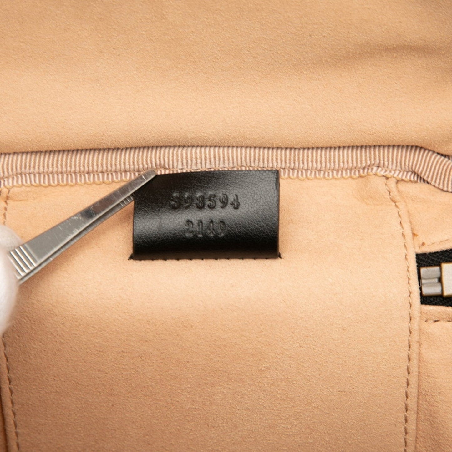 Gucci Black Leather Backpack