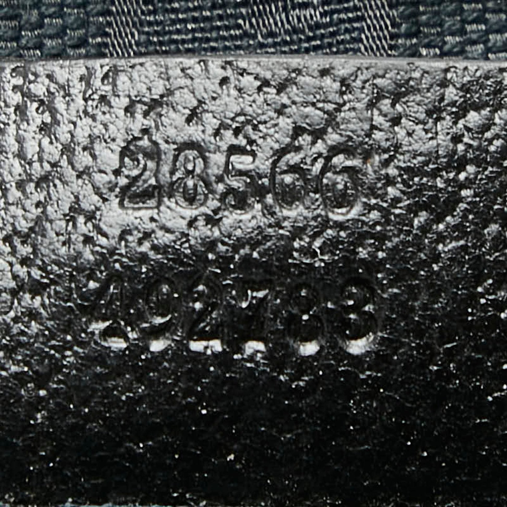 Gucci Black Canvas Leather Fanny Pack Shoulder Bag