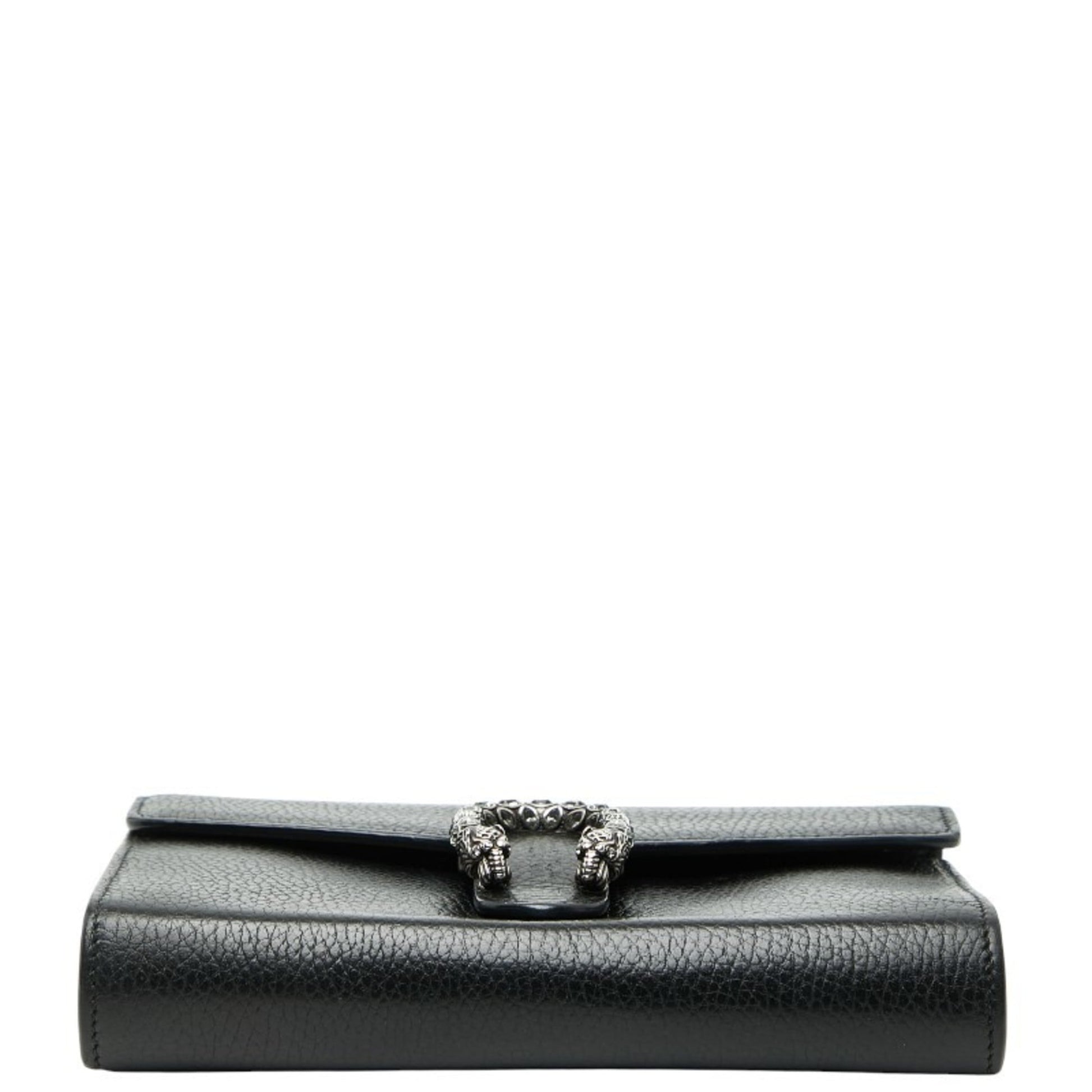 Gucci Black Leather Shoulder Bag