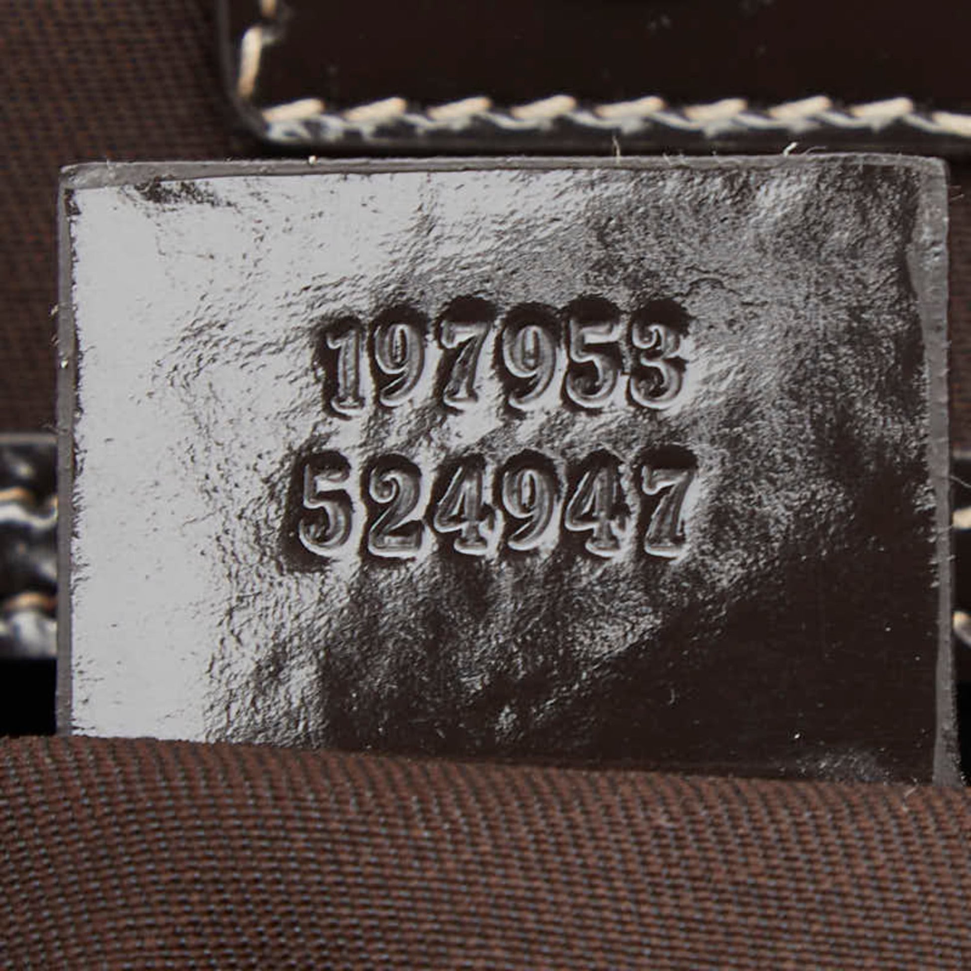 Gucci Beige Brown Pvc Leather Handbag Tote Bag