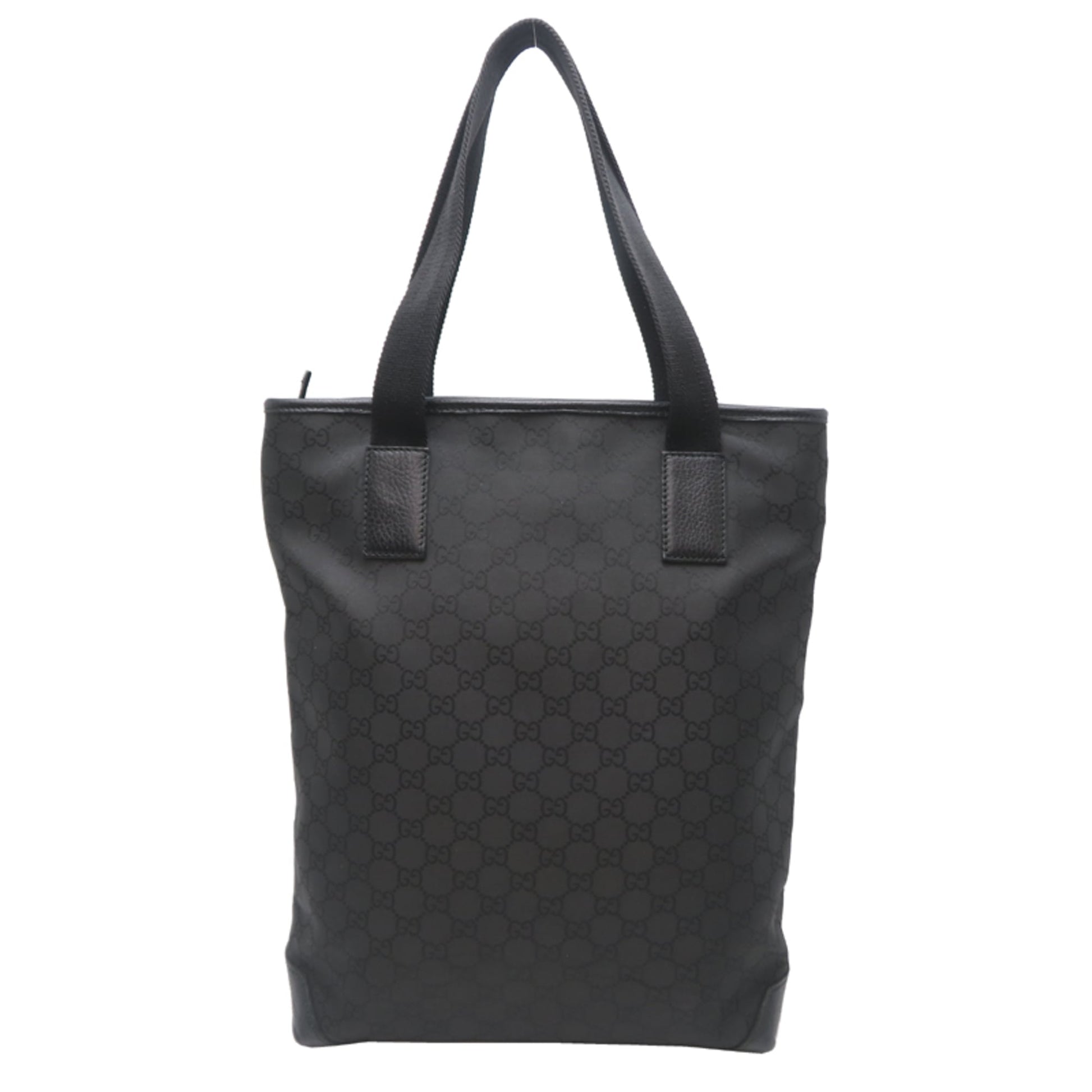 Gucci Black Nylon Tote Bag