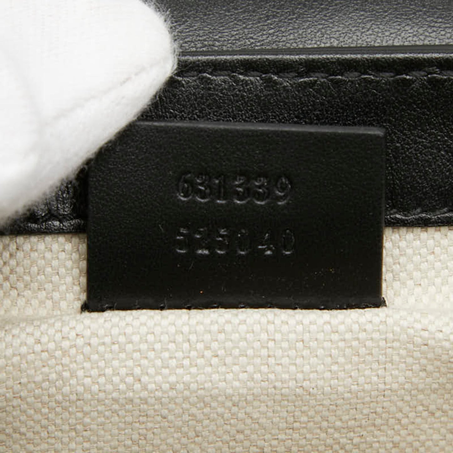 Gucci Black Leather Fanny Pack