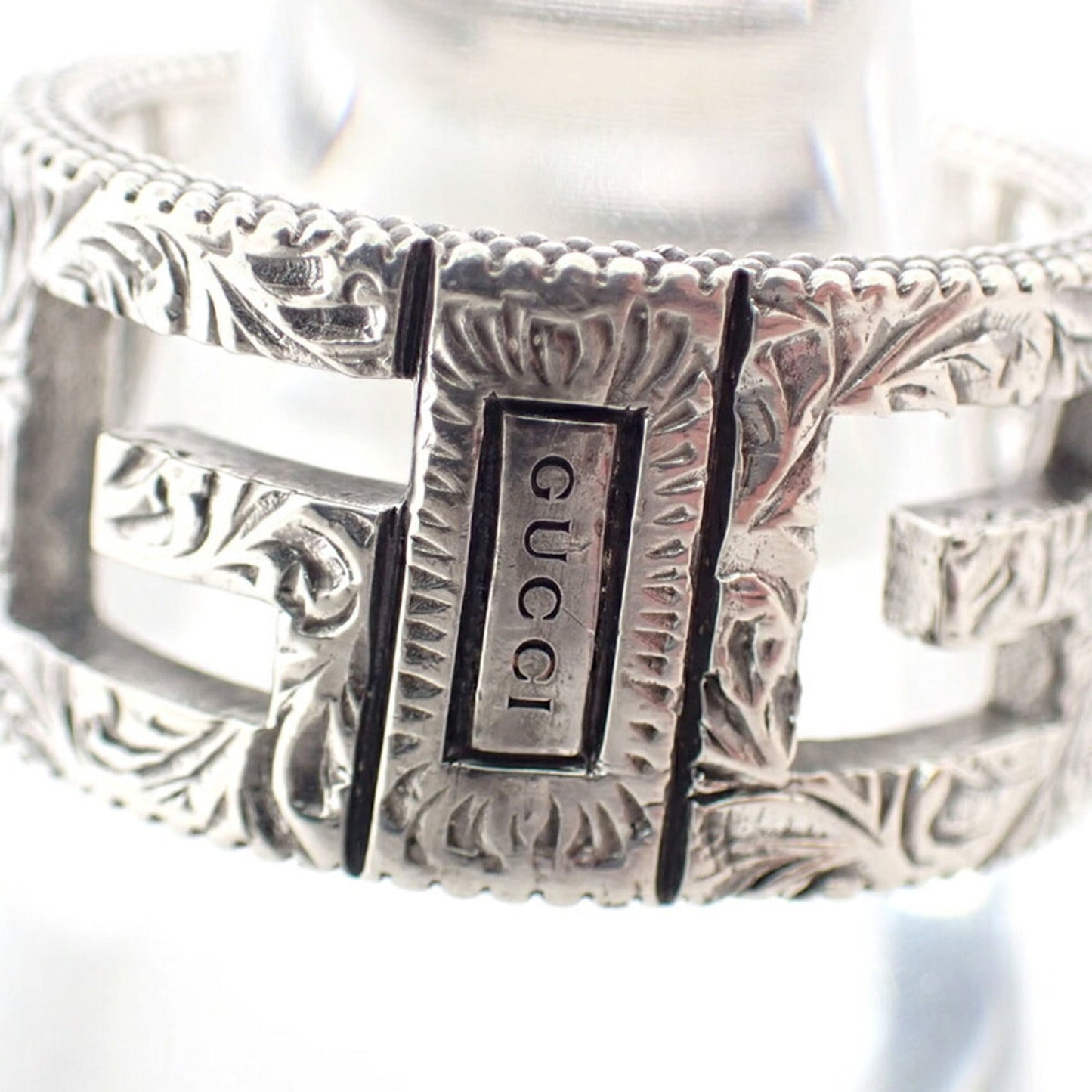 Gucci Silver Sterling Silver 925 Band Ring