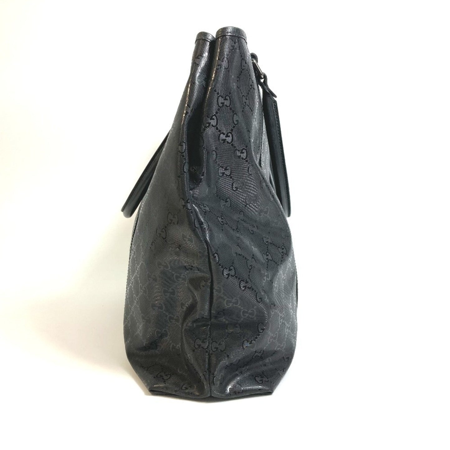 Gucci Black Gg Imprimé Tote Bag