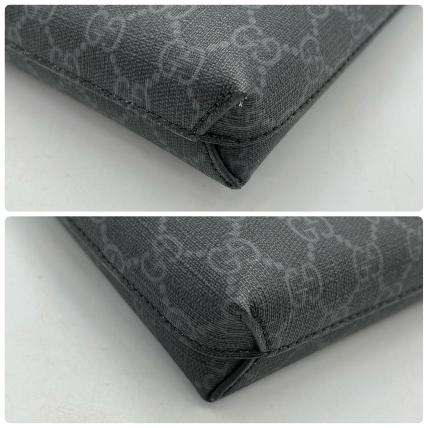 Gucci Black Gg Supreme Messenger Bag Shoulder Bag