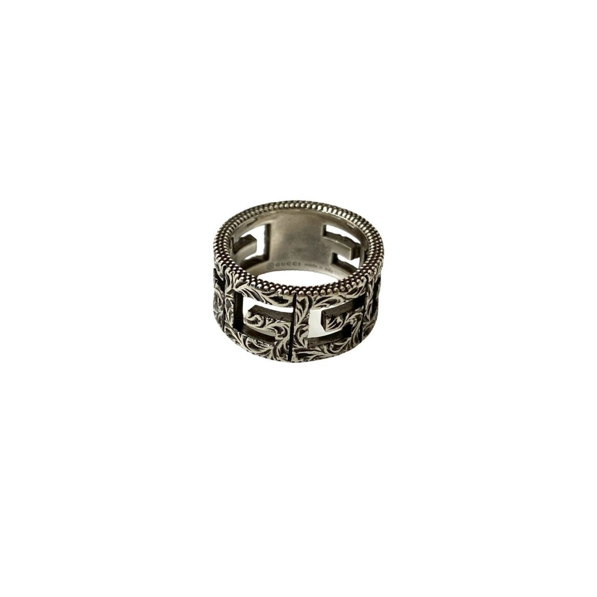 Gucci Silver Silver 925 Band Ring