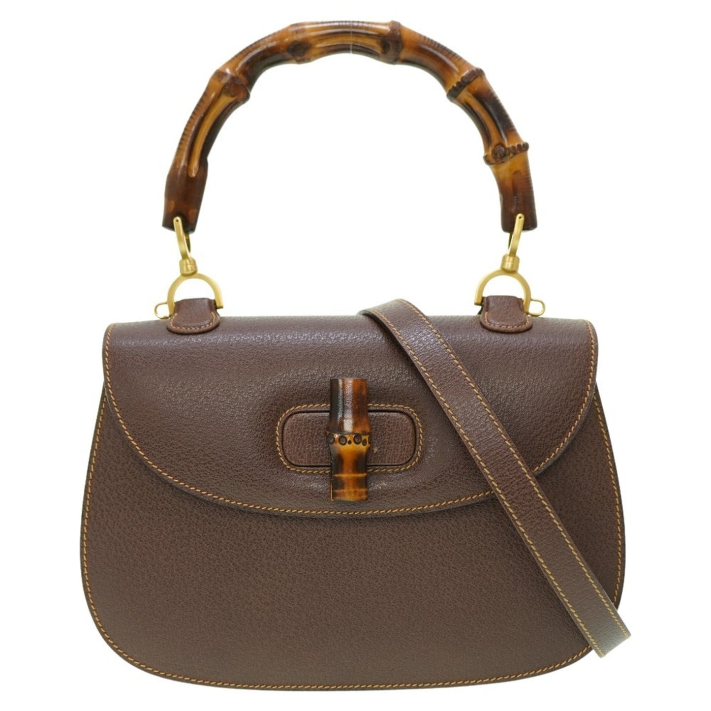 Gucci Brown Leather Handbag
