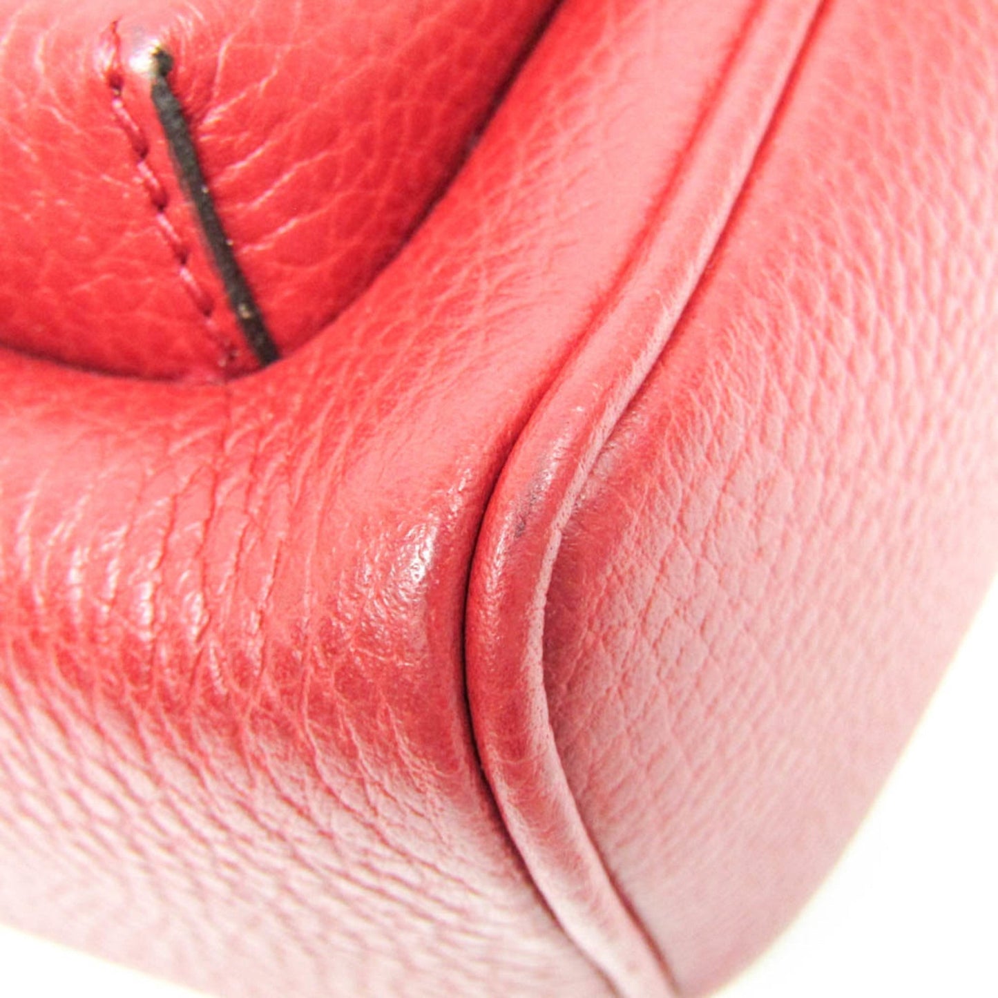 Gucci Soho Red Color Leather Backpack