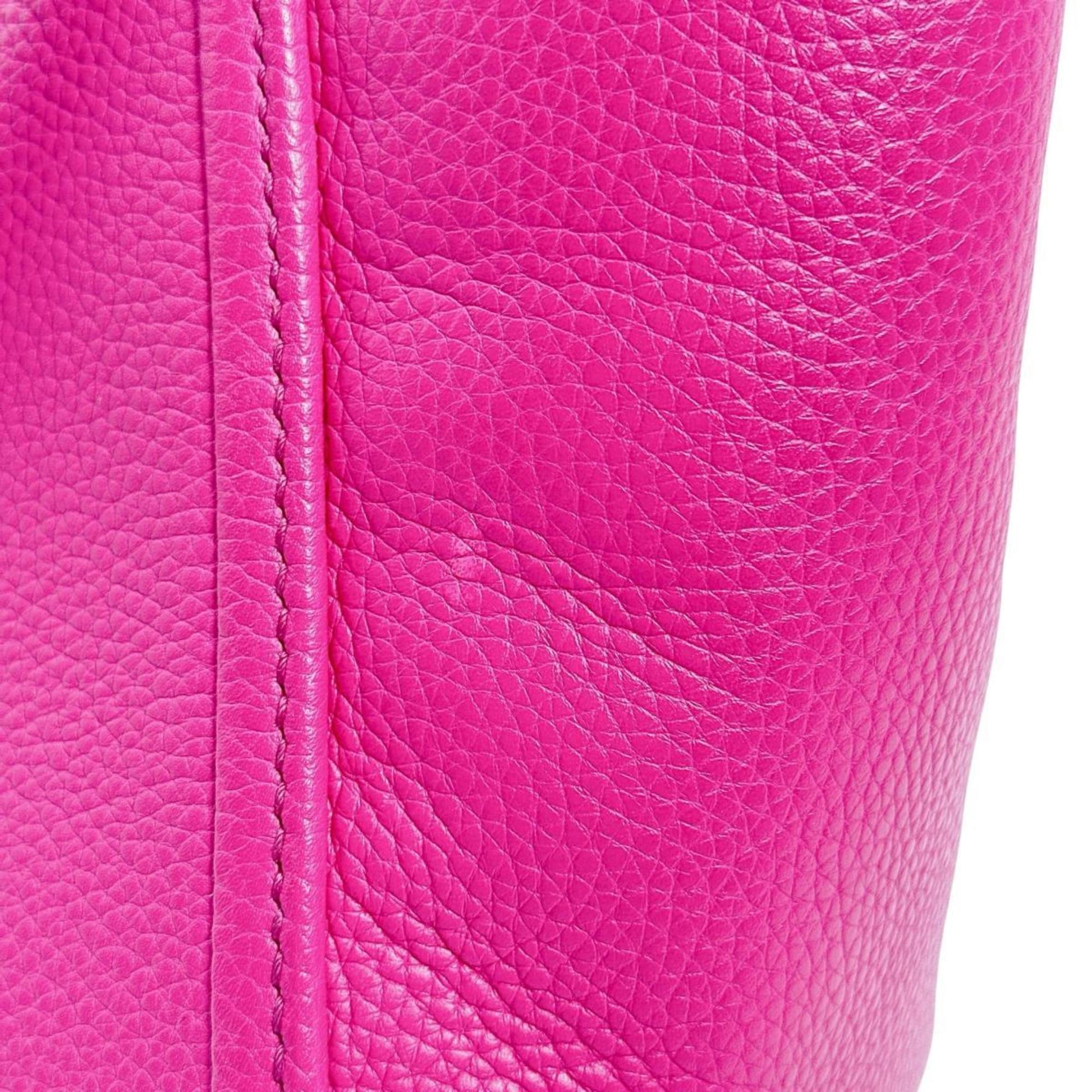 Gucci Pink Leather Handbag