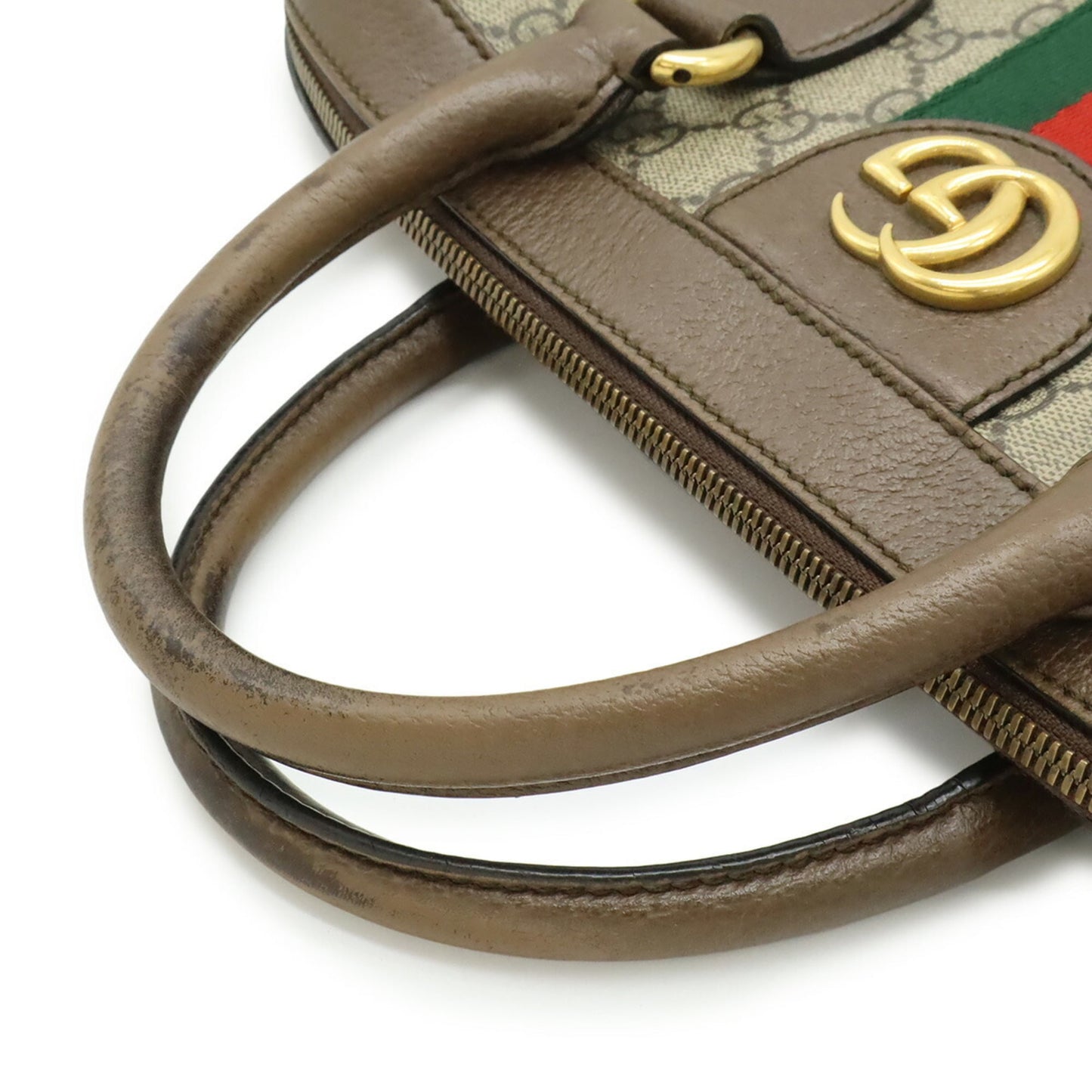 Gucci Beige Brown Gg Supreme Leather Handbag Shoulder Bag