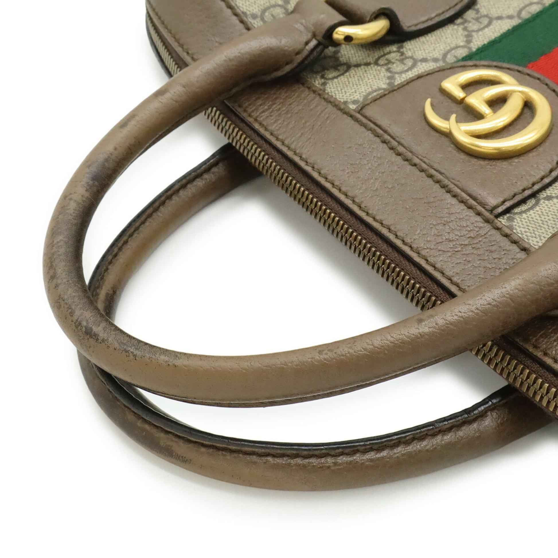 Gucci Beige Brown Gg Supreme Leather Handbag Shoulder Bag