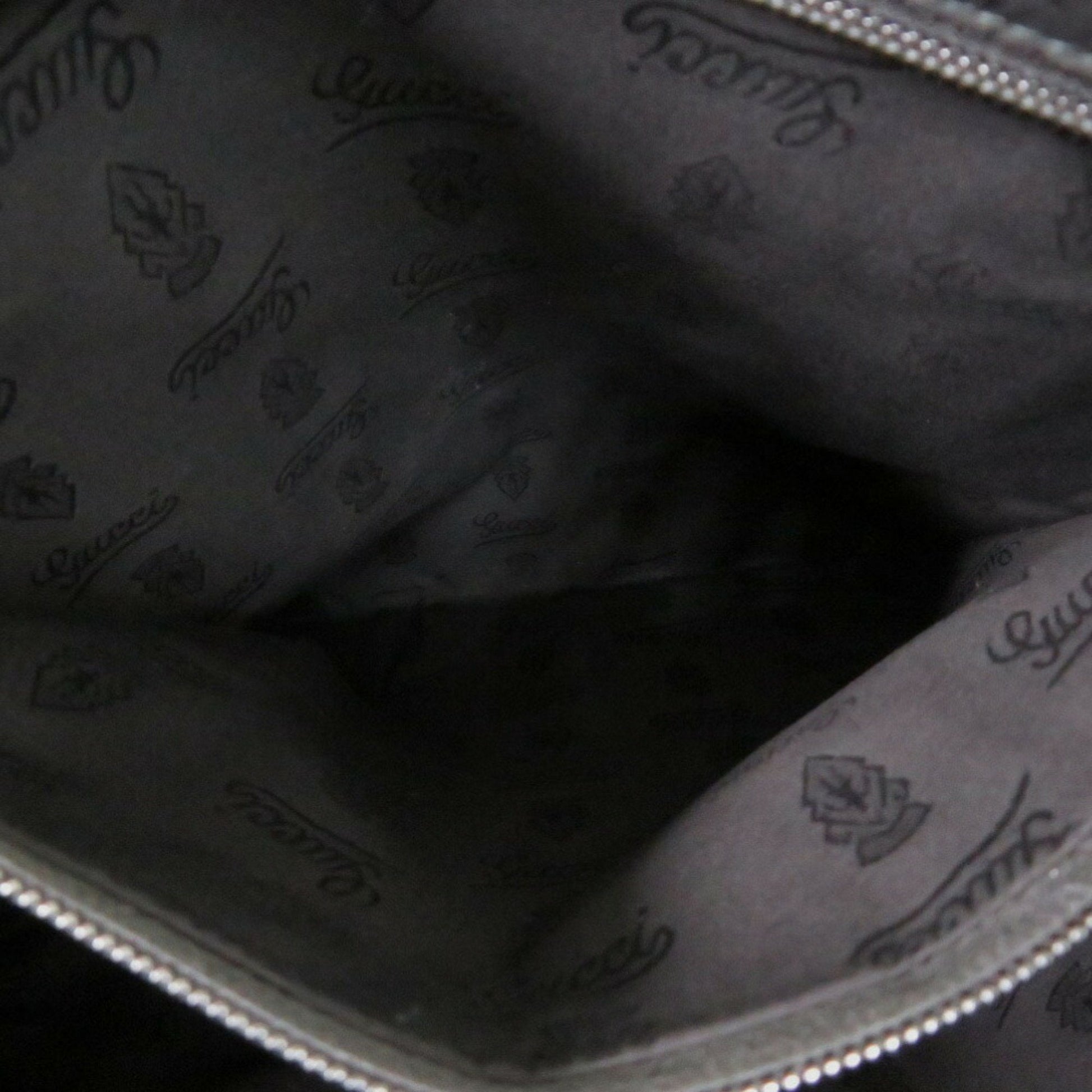 Gucci Black Pvc Tote Bag