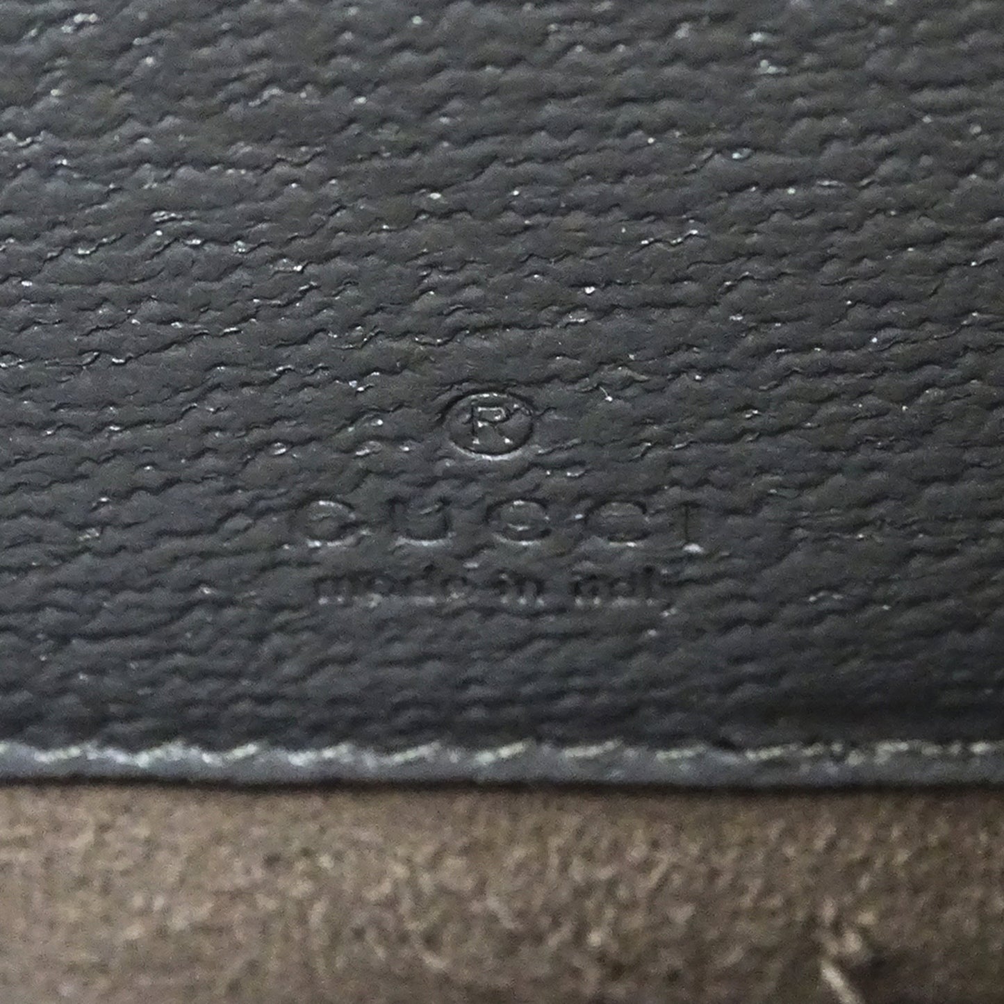 Gucci Black Gray Gg Supreme Canvas Shoulder Bag