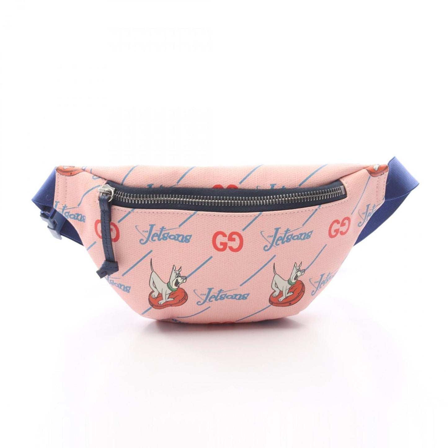 Gucci Multi-Color Pink Coated Canvas Fanny Pack