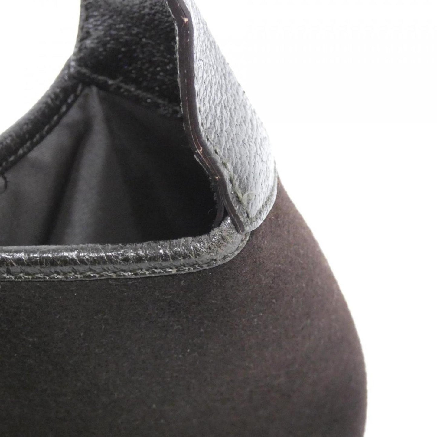 Gucci Brown Felt Shoulder Bag