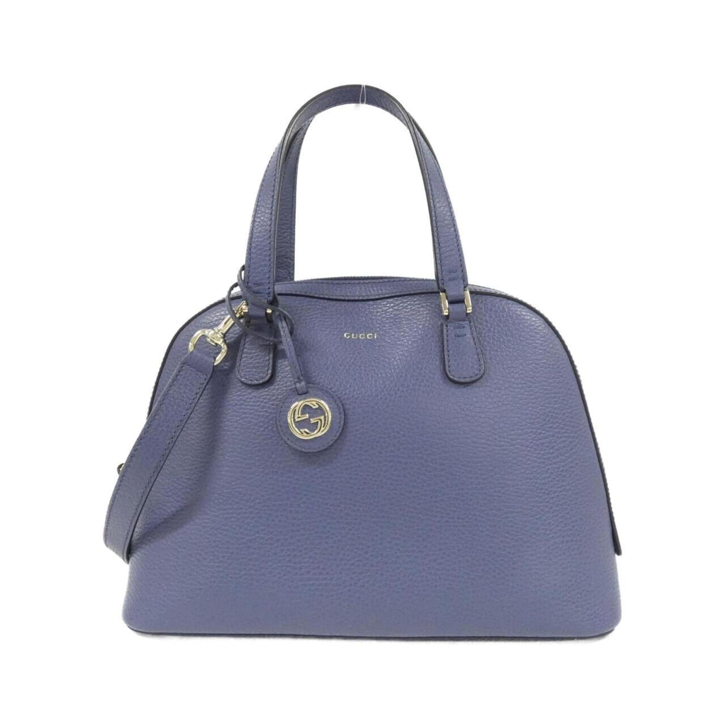 Gucci Blue Leather Handbag