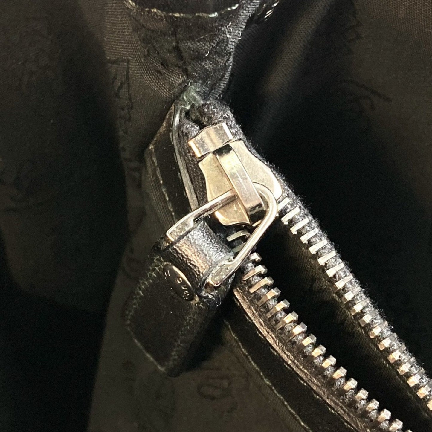 Gucci Black Gg Imprimé Tote Bag