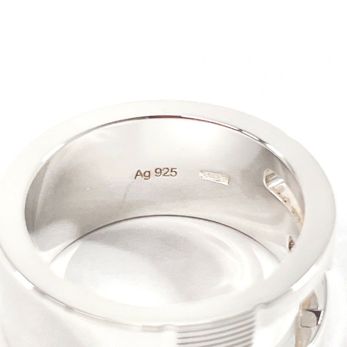 Gucci Silver Silver 925 Band Ring