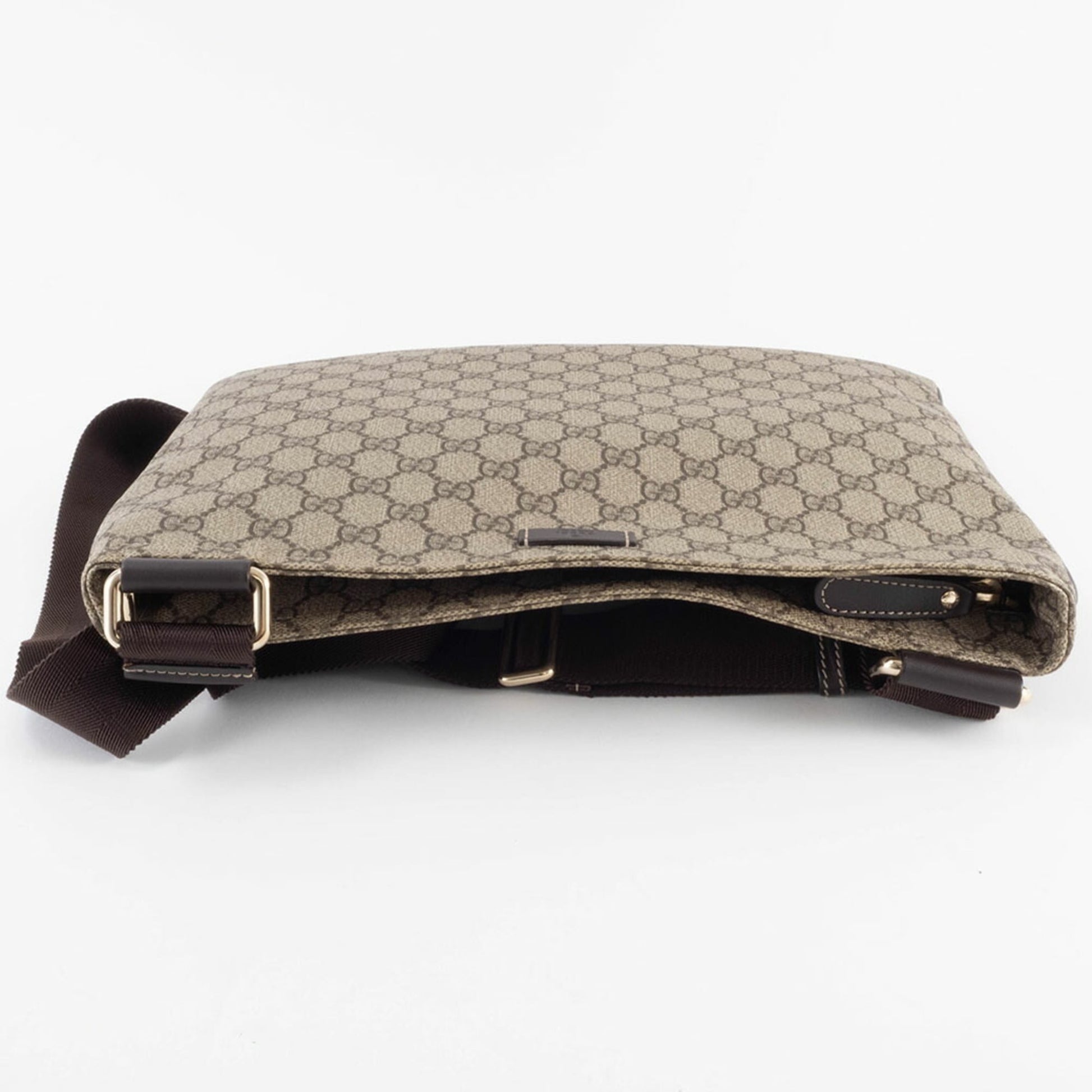 Gucci Beige Gg Supreme Shoulder Bag