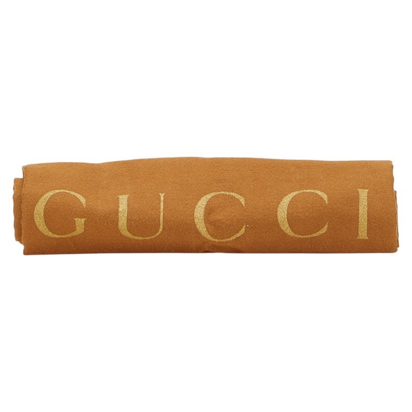 Gucci Brown Orange Leather Shoulder Bag