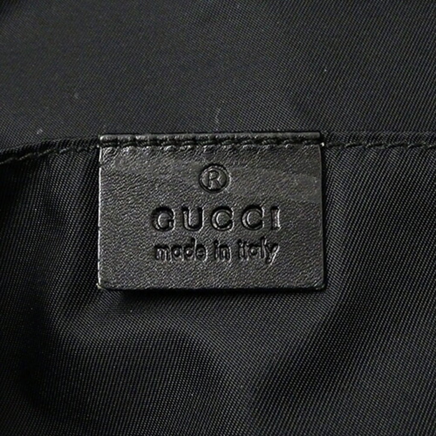 Gucci Black Nylon Sling Bag