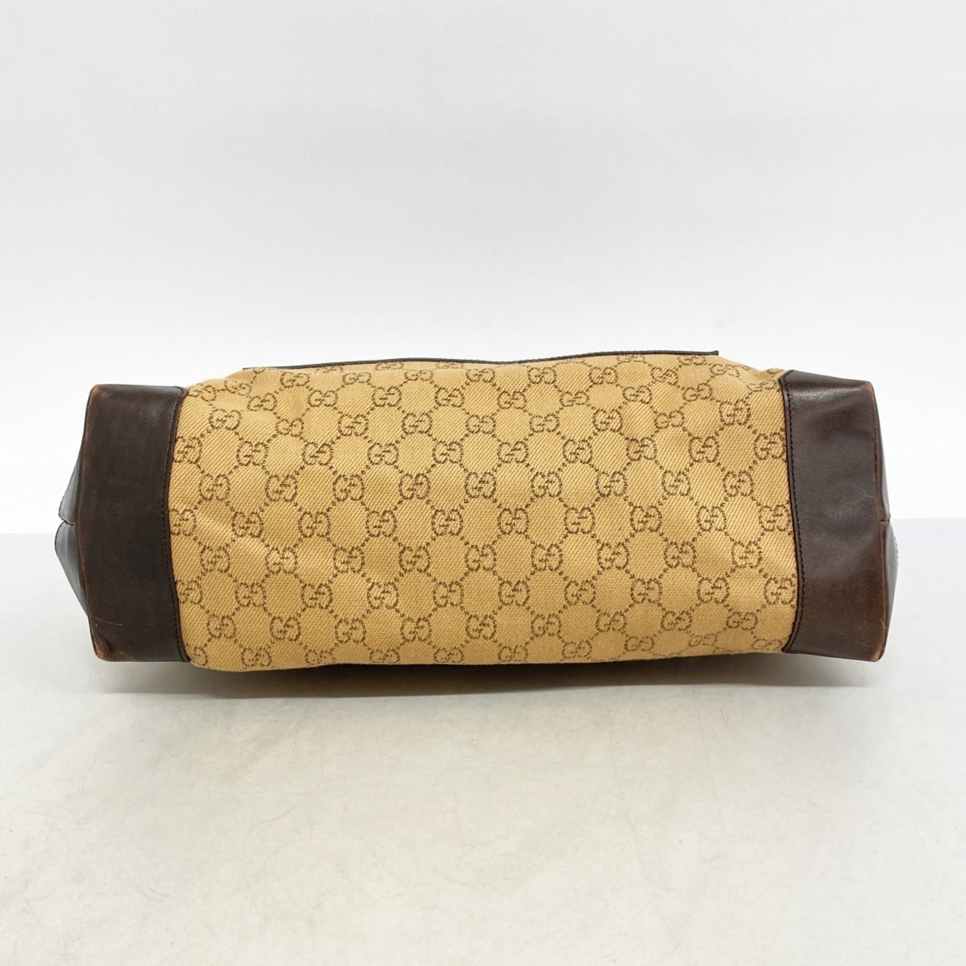 Gucci Brown Denim Tote Bag