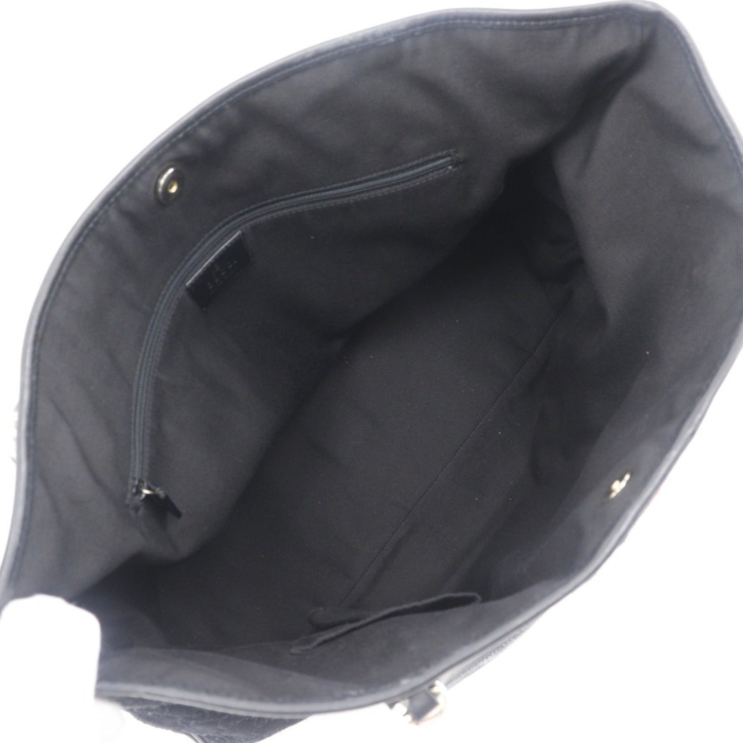 Gucci Black Suede Tote Bag