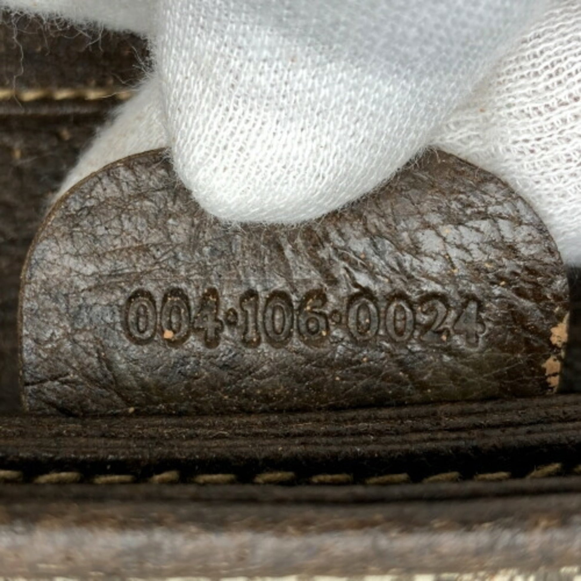 Gucci Brown Gg Supreme Shoulder Bag