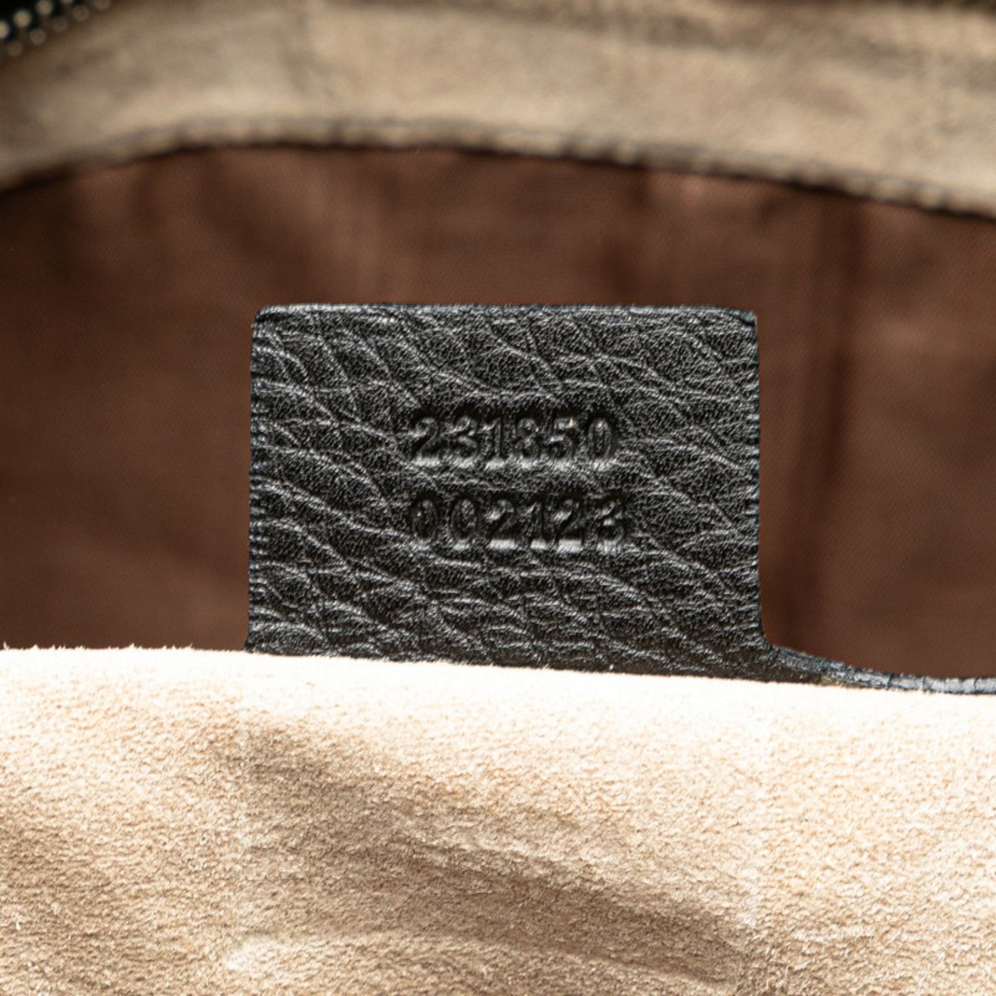 Gucci Black Leather Handbag
