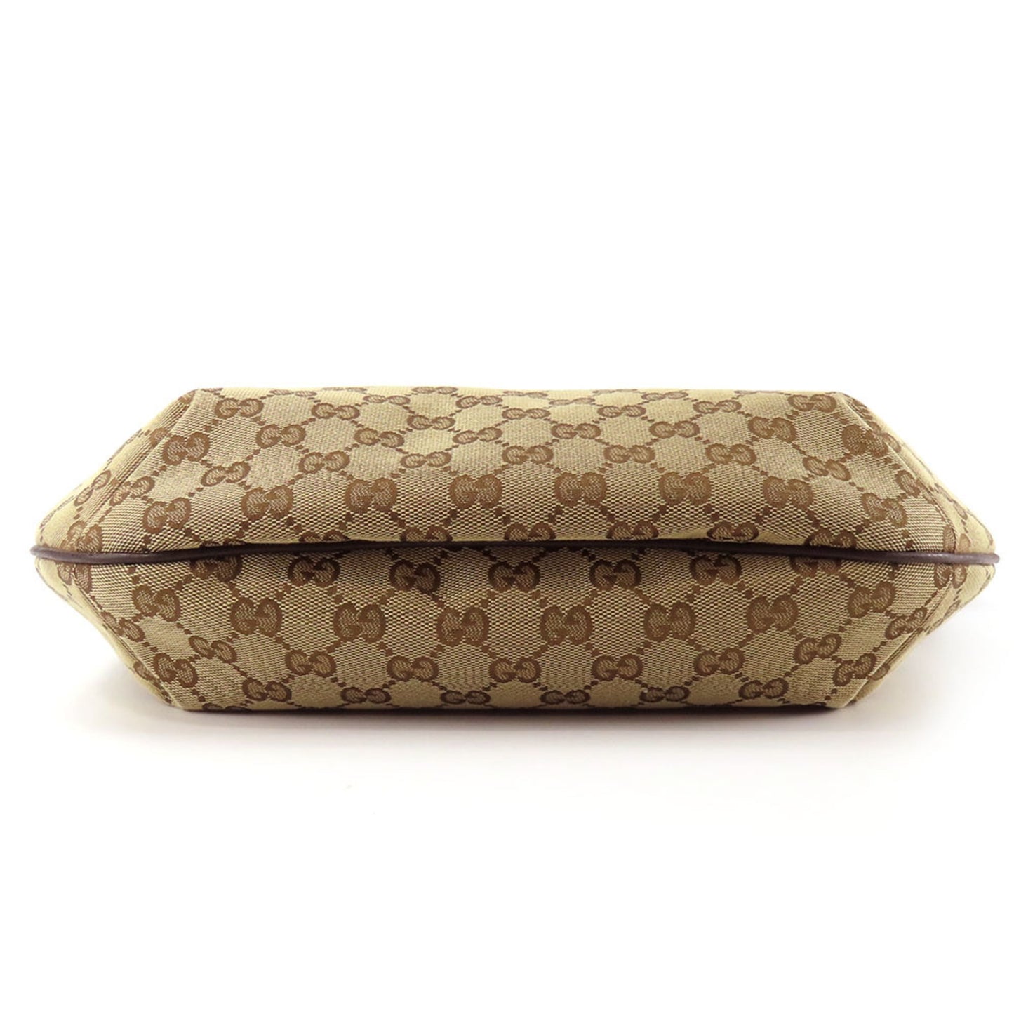 Gucci Gg Canvas Beige Brown Gg Canvas Shoulder Bag
