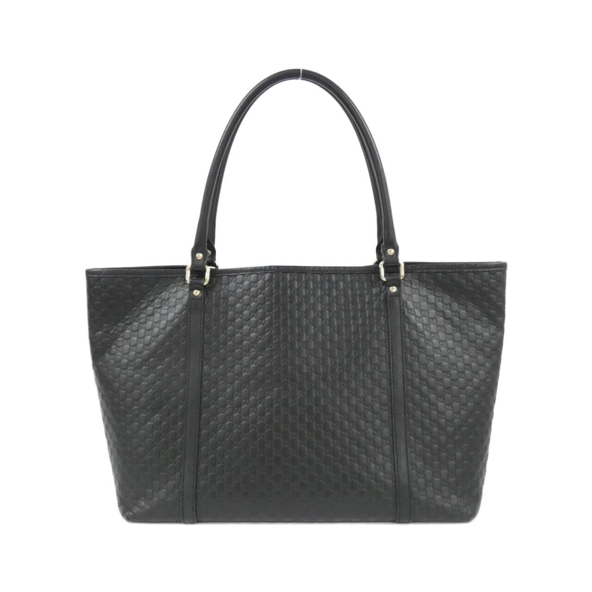 Gucci Microguccissima Black Micro Gg Leather Leather Handbag