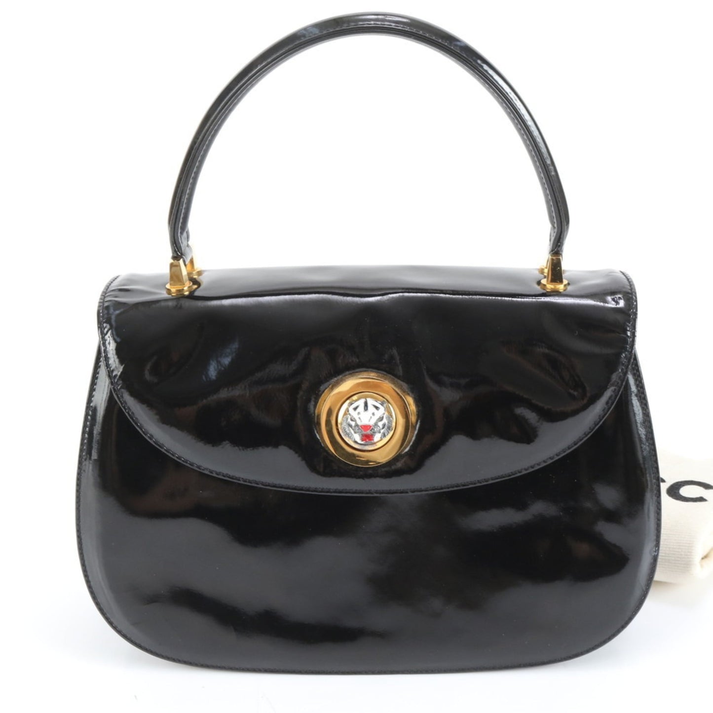 Gucci Black Leather Handbag
