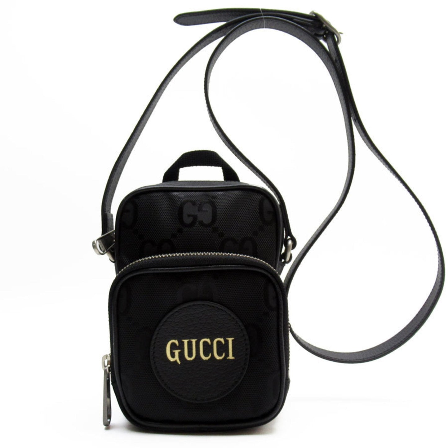 Gucci Black Canvas Shoulder Bag