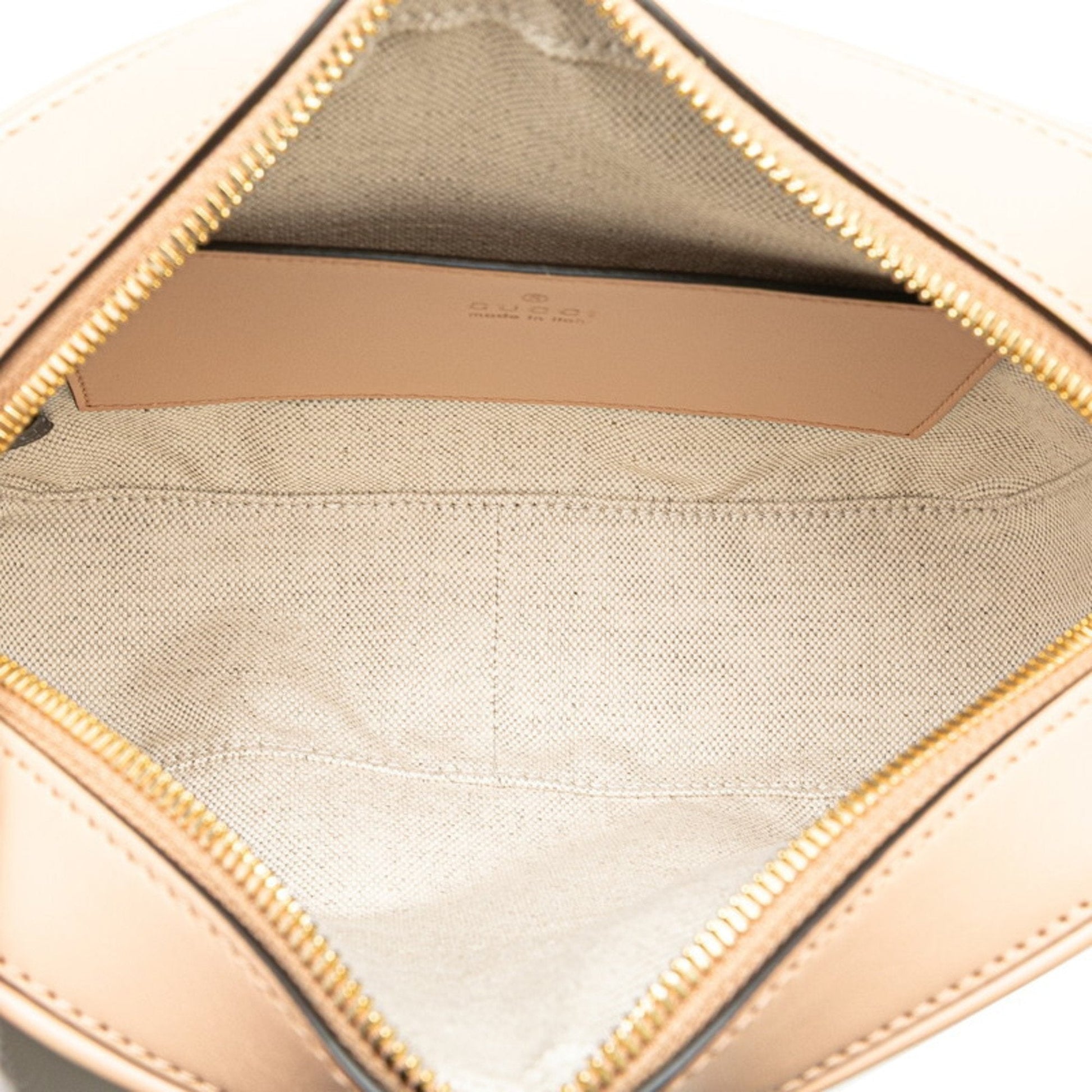 Gucci Beige Leather Shoulder Bag