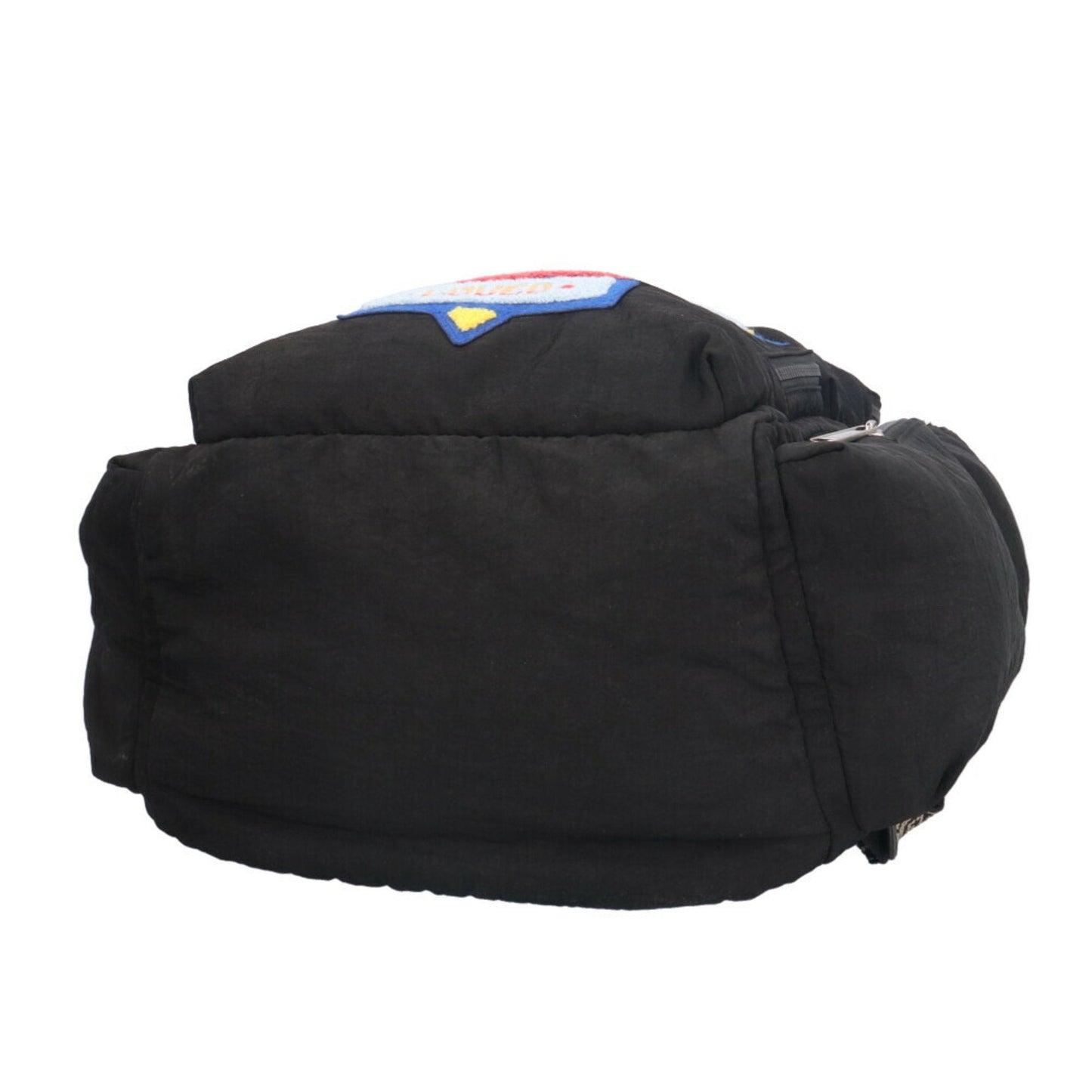 Gucci Black Multi-Color Nylon Backpack