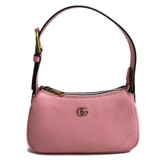 Gucci Pink Leather Shoulder Bag