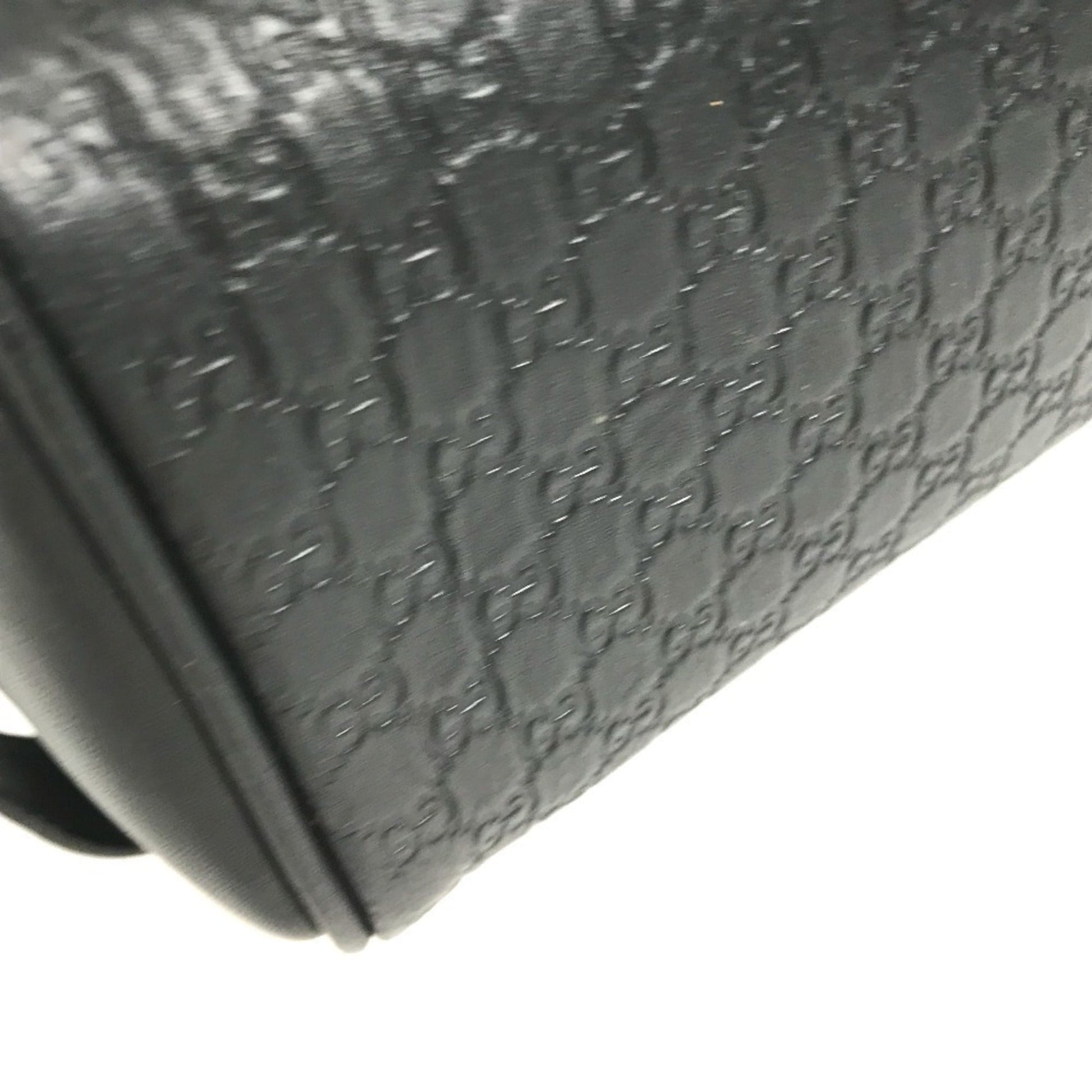 Gucci Guccissima Black Gg Leather Clutch Bag