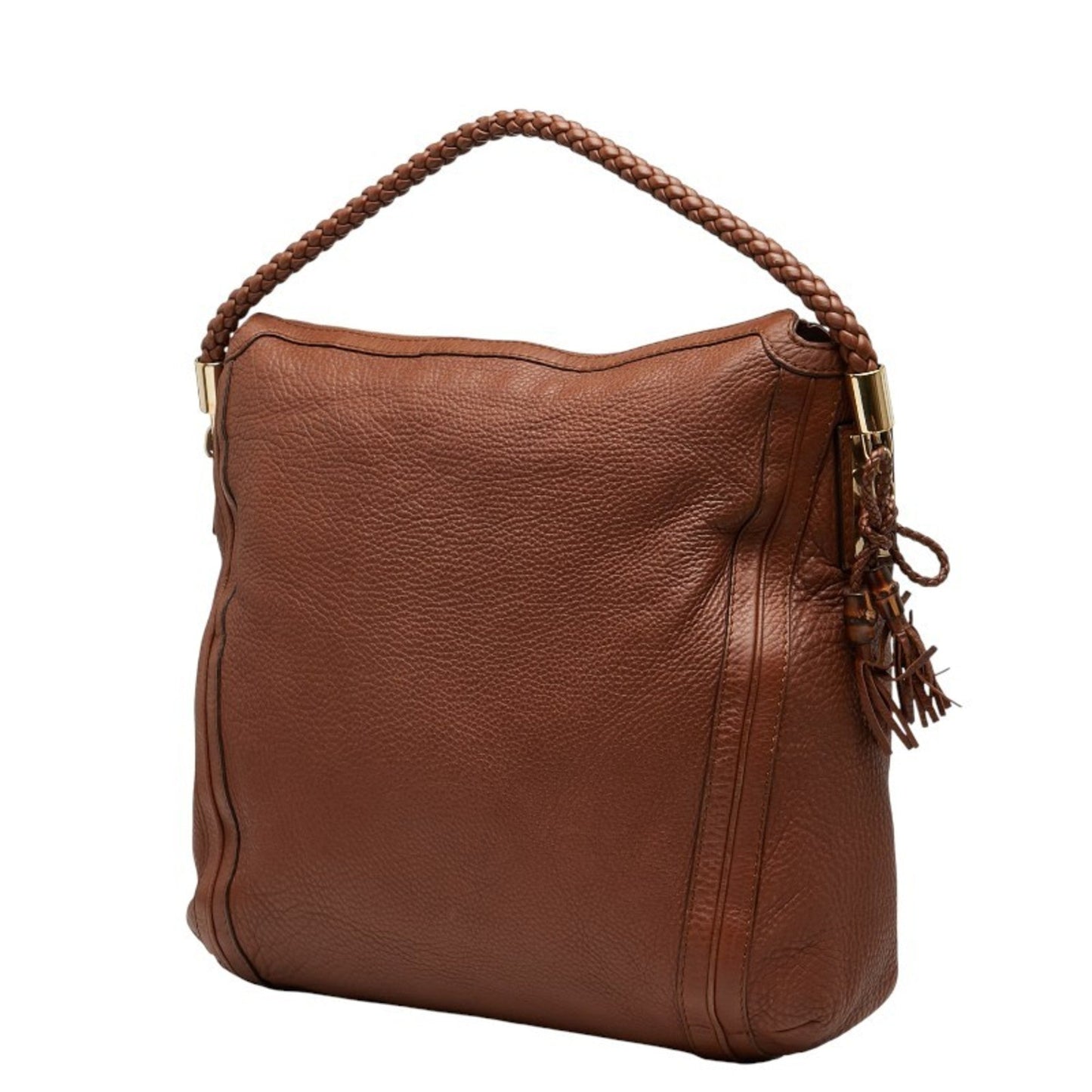 Gucci Brown Leather Shoulder Bag
