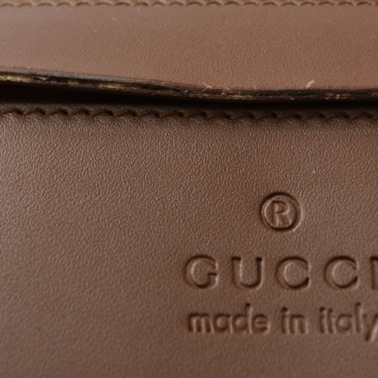 Gucci Brown Gg Beige Gg Canvas Tote Bag