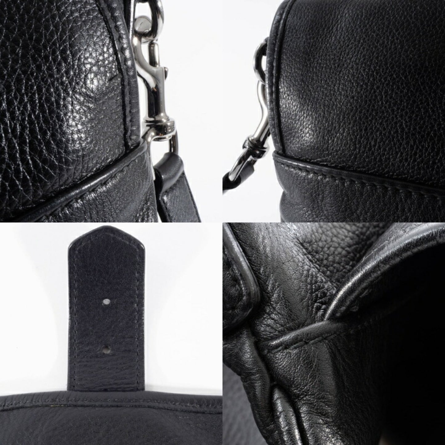 Gucci Black Leather Shoulder Bag