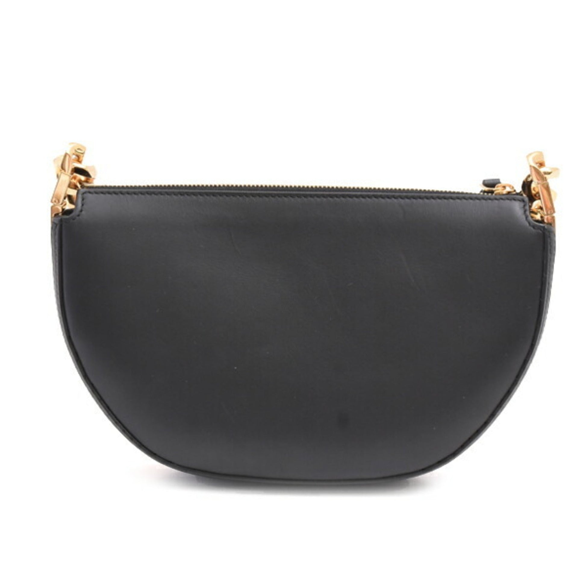 Burberry Shoulder Bag Leather Black