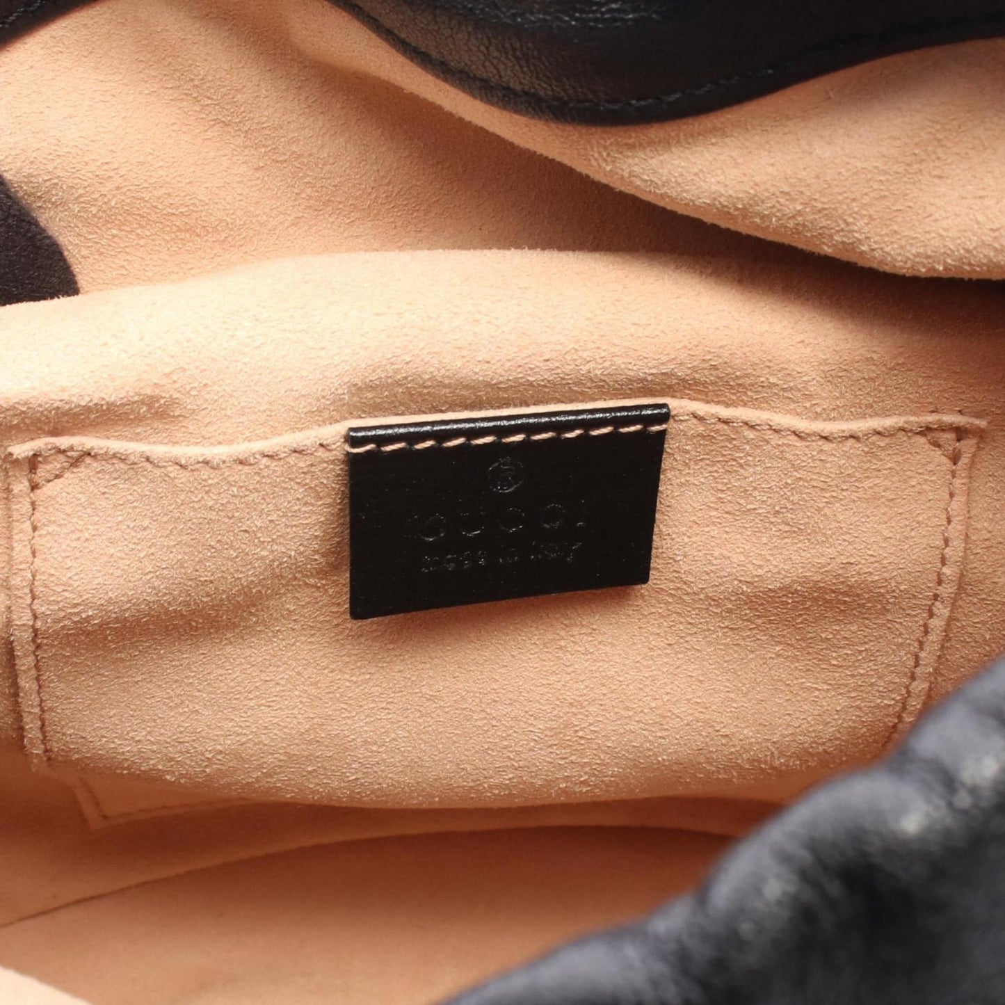Gucci Black Leather Shoulder Bag