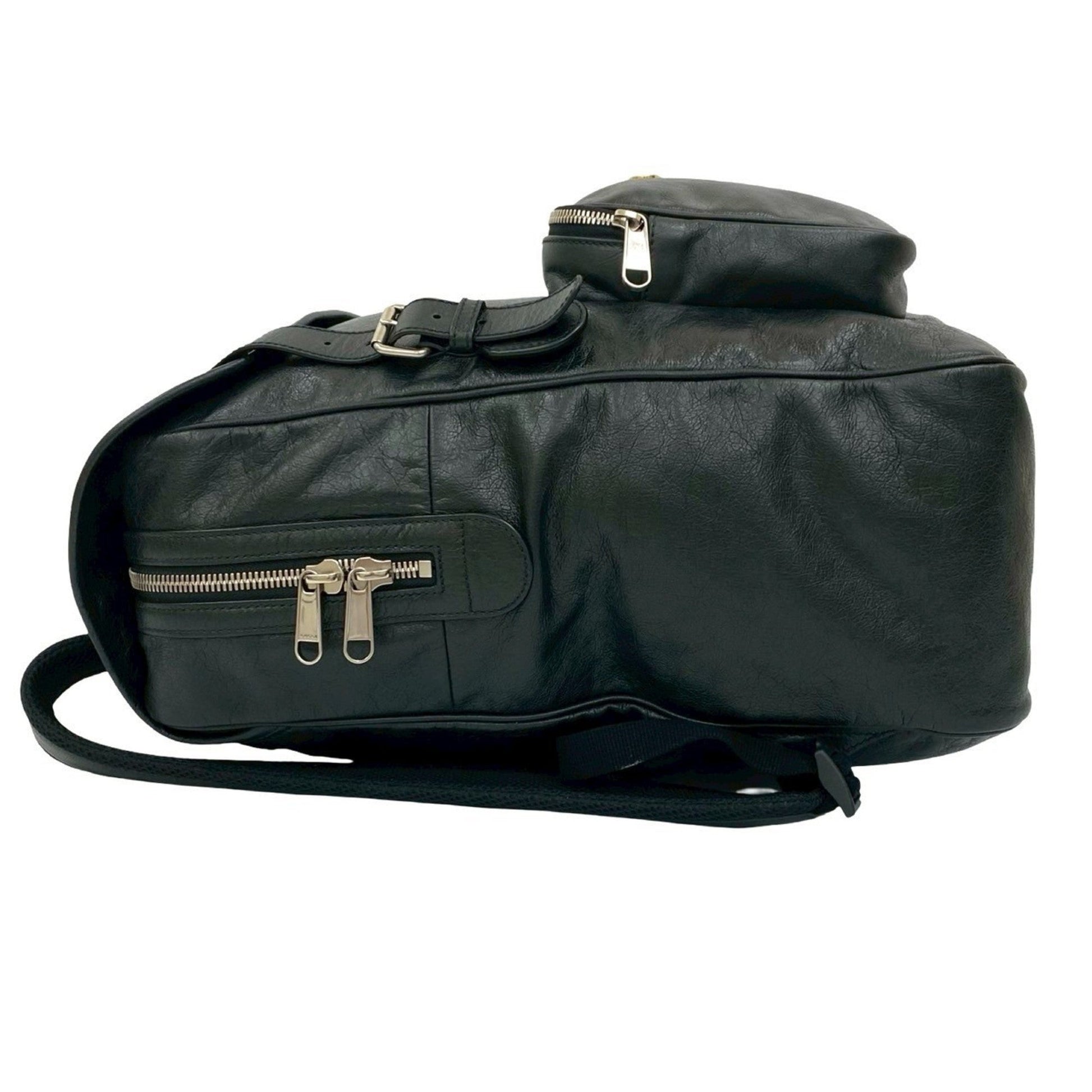 Gucci Black Leather Backpack